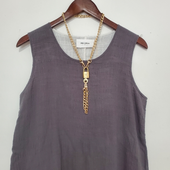 Chunky Necklace Bracelet Chain Set Blank | Good for Lock & Key | Easy On Off - Picture 3 of 8